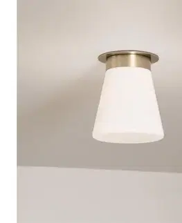 Svietidlá Elstead Kichler KL-ALBERS-F-T-CPZ-Stropné svietidlo ALBERS 1xE27/40W/230V, priemer 21,6 cm, bronz KL-ALBERS-F-T-CPZ