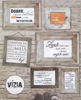 Motivačná literatúra Motivačný zošit A4 tehlový