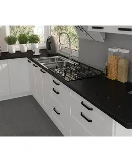 Kuchynské dolné skrinky KONDELA PD pracovná doska, hrúbka 3,8 cm marmur roma