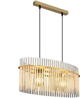 Moderné lampy do obývačky Luster 15698H3M Gold LW2