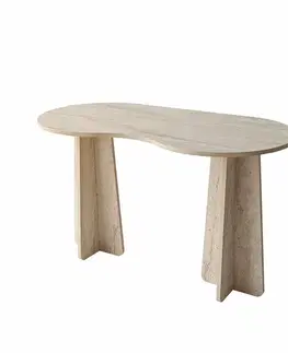 Písacie stoly FINIT štýlový písací stôl, traventine