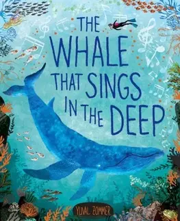 Leporelá, krabičky, puzzle knihy The Whale that Sings in the Deep - Yuval Zommer
