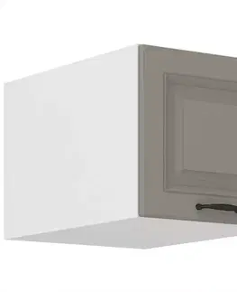 Kuchynské skrinky visiace Kuchynská skrinka Stilo claygrey/biela 40 Nagu-36 1F