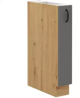 Kuchynské skrinky stojace Kuchynská skrinka Stilo dustgrey/artisan 15d cargo bb