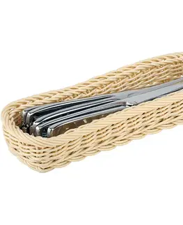 Košíky na pečivo STALGAST Košík na príbory polypropylén 270x100x50 mm