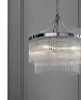 Svietidlá Endon 104113 - Luster na reťazi MARIETTA 3xE14/7W/230V lesklý chróm 104113