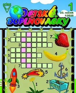 Pre deti a mládež - ostatné Detské doplňovačky 1 2025 a naša Zem - Jela Mlčochová