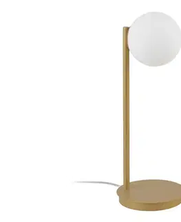 Lampy  Stolná lampa GAMA 1xG9/12W/230V zlatá 50274