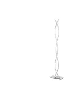 Lampy Eglo 183205 - LED stojacia lampa ALANI 2xLED/17W/230V matný chróm 183205