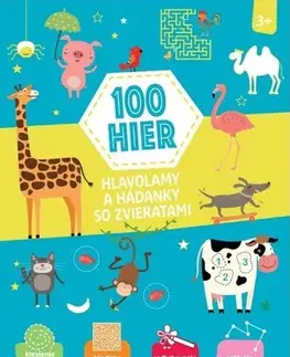 Pre deti a mládež - ostatné 100 hier, Hlavolamy a hádanky so zvieratami 3+