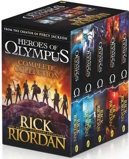 Fantasy, upíri Heroes of Olympus Collection (Books 1-5) - Rick Riordan