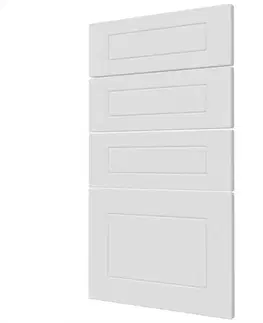 MDF fronty PVC Dvierka Quantum D4M/D4E/D4H/D4A 40 white super mat