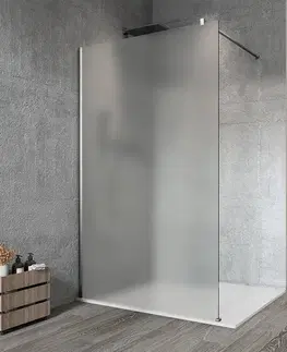 Sprchové dvere GELCO - VARIO CHROME jednodielna sprchová zástena na inštaláciu k stene, matné sklo, 1400  GX1414GX1010