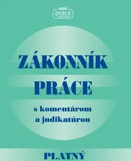 Pracovné právo Zákonník práce s komentárom a judikatúrou platný od 1. júna 2017 - Kolektív autorov