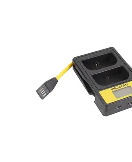 Predlžovacie káble PATONA - Nabíjačka Dual Pana DMW-BLG10 s LCD,USB PT141655