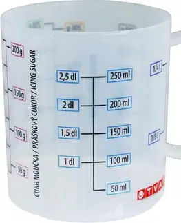 Odmerky Kinekus Odmerka hrnček plastový 2,5dcl PP, IML