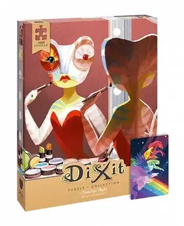 1000 dielikov ADC Blackfire Puzzle Chameleon Night 1000 Dixit Universe