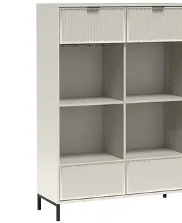 Vitríny a regály do obývačky Vitrína Link A Styles LS8 cashmire