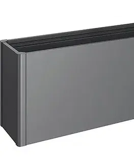 Truhlíky Biohort Zvýšený kvetináč na zeleninu BIOHORT 201,6 x 54,7 x 77 cm (tmavo šedá metalíza) 2 x 0,5 (2 krabice)