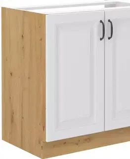 Kuchynské skrinky stojace Skrinka do kuchyne Mat/Artisan 80ZL 2F BB