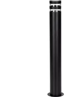 Záhradné lampy  Vonkajšia lampa RINO 1xE27/12W/230V IP54 74 cm čierna 324016