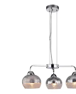 Svietidlá  Luster na lanku CROMINA 3xE27/60W/230V 33-56368