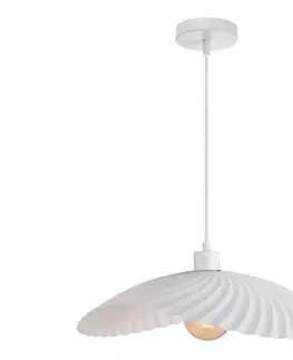 Svietidlá Viokef Lighting Závesný luster na lanku DANCE 1xE27/40W/230V biela 4338700