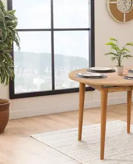 Jedálenské stoly Extendable Dining Table Vina - Atlantic Pine