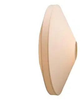 Svietidlá Halo Design 745111- Nástenné svietidlo PARIS 1xE27/40W/230V pr. 56 cm krémová/dub 745111