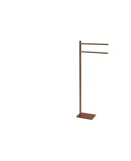 Svietidlá Gedy - Stojan s vešiakom na uteráky TRILLY 83,5 cm bronzový TR3182