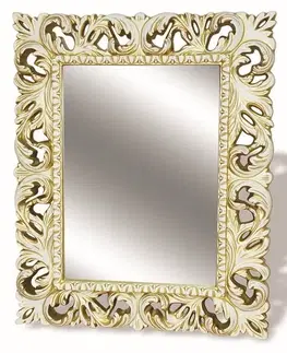 Zrkadlá LUXI 1 zrkadlo 100x81, zlaté