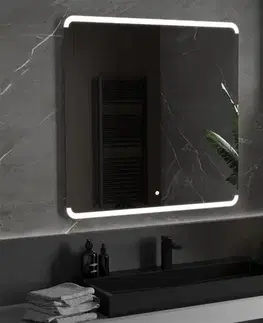 Kúpeľňové zrkadlá MEXEN - Nida zrkadlo s osvetlením 100 x 100, LED 600 9806-100-100-611-00