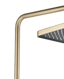 Kúpeľňové batérie REA REA - Sprchový set JOE Brush Gold REA-P5656