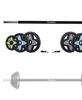 Činky Činkový set inSPORTline Pumpstar 2-20kg