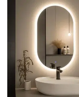 Kúpeľňové zrkadlá BRILAGI - LED kúpeľňové zrkadlo LECCO LED/25W/230V 50x80 cm IP44 CRI 90 stmievateľné + CCT FG-MIR-0011-8050