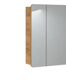 Kúpeľňový nábytok COMAD - Zrkadlová skrinka 60cm 2 dvierka ARUBA 5907611647271