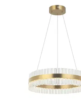 Svietidlá Zam 22039 - LED Stmievateľný luster na lanku LED/56W/230V zlatá 22039