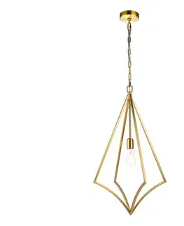 Svietidlá Elstead Feiss FE-NICO-P-L-BB - Luster na reťazi NICO 1xE27/60W/230V FE-NICO-P-L-BB