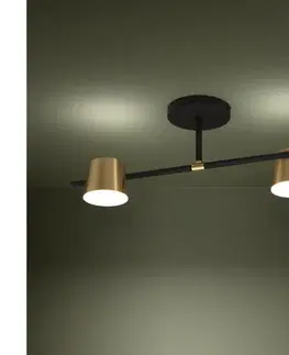 Svietidlá Eglo 39983 - LED Prisadený luster ALTAMIRA 2xGU10/4,6W/230V 3000K zlatá 39983