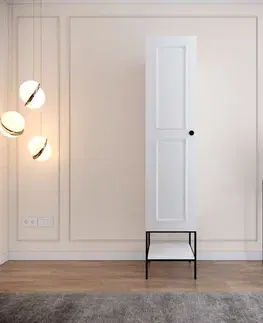 Šatňové skrine Šatníková skriňa Martin 1 - White