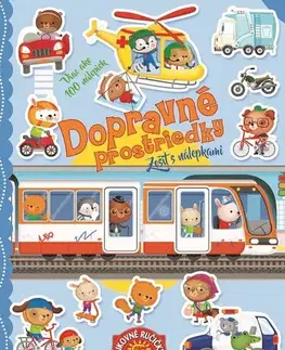 Pre deti a mládež - ostatné Zošit s nálepkami: Dopravné prostriedky - neuvedený,Ilaria Barsotti,Alexandra Ladzianska