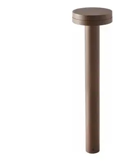 Záhradné lampy FARO Barcelona FARO 71949 - LED Vonkajšia lampa ESPOT LED/9W/230V IK07 IP65 60 cm hnedá 71949