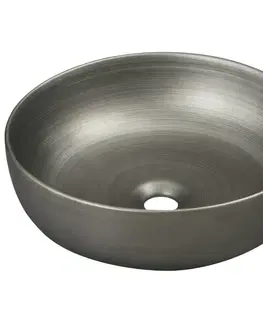 Umývadlá KERRA - Umývadlo na dosku KR-98 SILVER 5907548123190