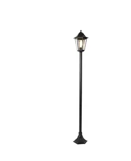 Zahradne stlpove lampy Inteligentná vonkajšia stojaca lampa čierna 170 cm vrátane WiFi ST64 - New Orleans