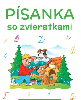 Príprava do školy, pracovné zošity Písanka so zvieratkami - Písané písmená