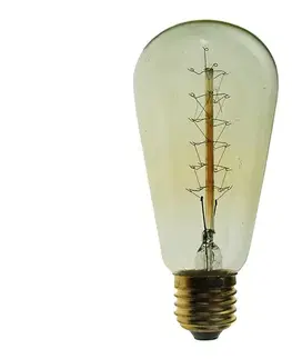 Žiarovky  Priemyselná dekoračná stmievateľná žiarovka SELEBY ST64 E27/40W/230V 2200K SKU012015