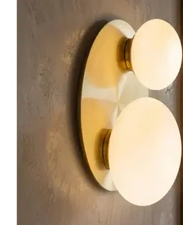Svietidlá Ideal Lux - LED nástenné svietidlo NINFEA 2xG9/3W/230V zlaté 346533