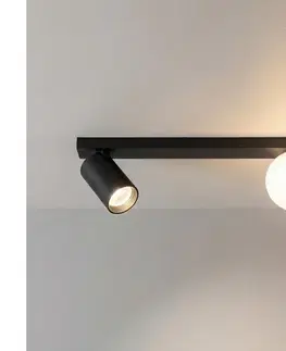 Svietidlá Brilagi - Bodové svietidlo SELE BALL 1xGU10/30W/230V + 1xG9/10W čierna WO-AGN-28-BKL-OEM