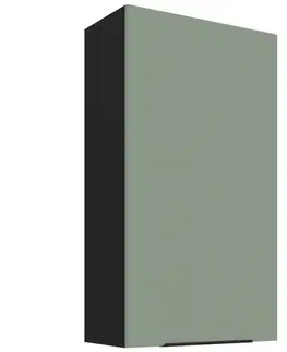 Kuchynské skrinky visiace Kuchynská skrinka Aria-Sa/Bl Anti Fingerprint 60g-108 1f