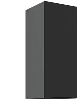 Kuchynské skrinky visiace Kuchynská skrinka Aria-Bl/Ant Anti Fingerprint 30g-72 1f